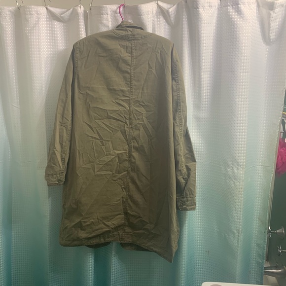Cargo military green t-shirt dress - Picture 8 of 8
